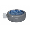 Santorini Lay-Z-Spa HydroJet Pro Ogrodowe Jacuzzi BESTWAY 7-osobowe + Pompa + LED + 5 Poduszek